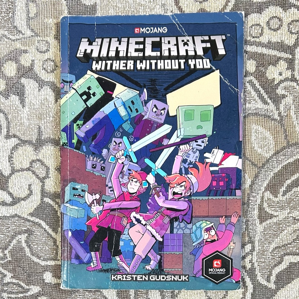 4/$20 Minecraft Graphic Novel Wither Without You Mojang
